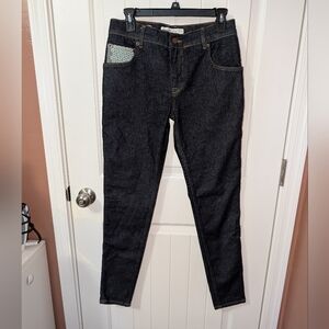 NWOT Kerrygold X Native Denim Jeans High Rise Organic Cotton Blend W6 Dark Wash